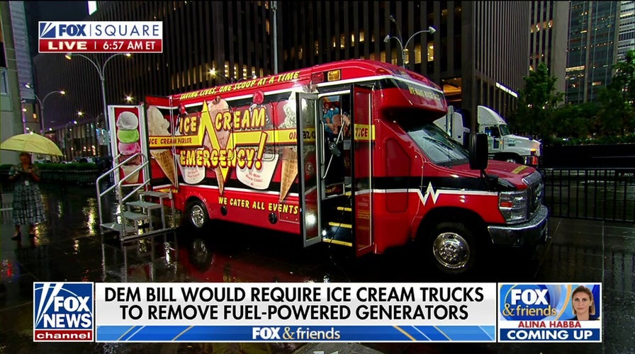 NYC councilman's proposal would require ice cream trucks to remove fuel-powered generators