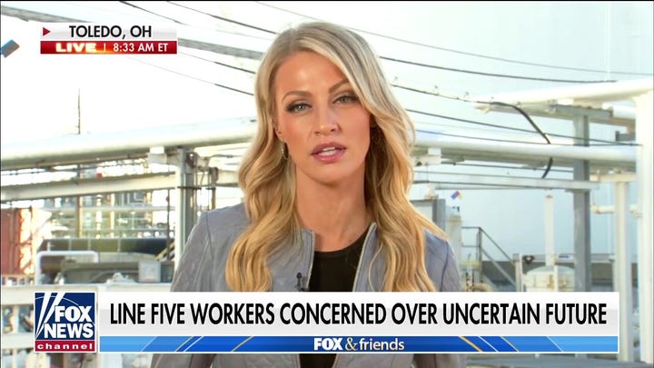Carley Shimkus gets look at Line 5 pipeline in Ohio