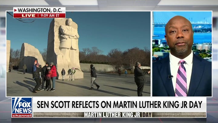 Sen. Tim Scott reflects on Martin Luther King Jr. Day: 'Be very proud of your country'