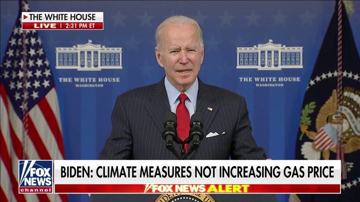 Biden flees podium without answering reporters’ questions