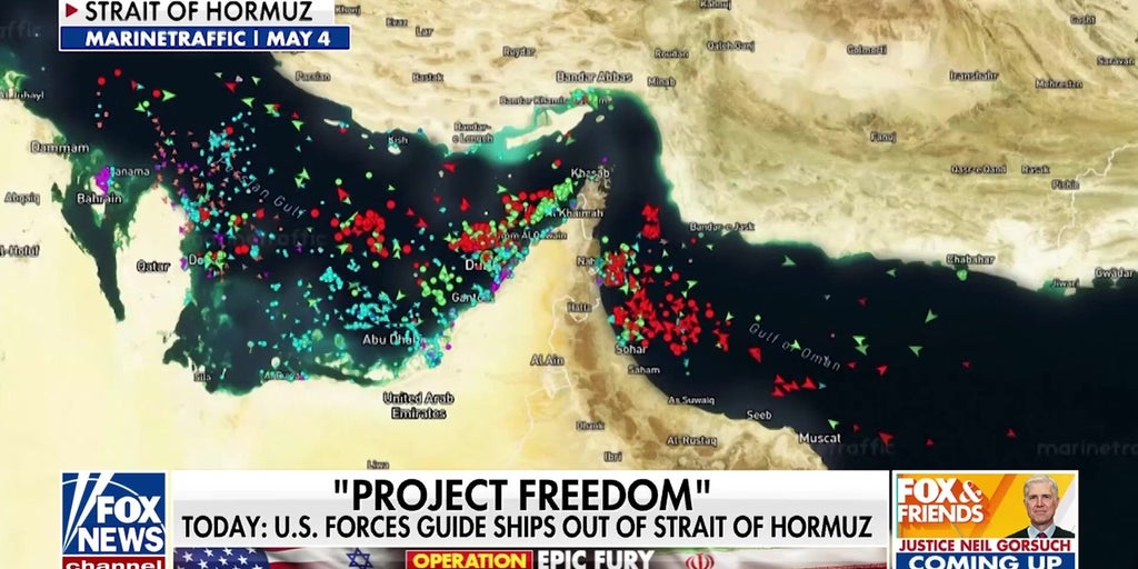 US forces launch Project Freedom to guide ships through Strait of Hormuz