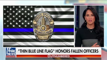 LAPD bans 'Thin Blue Line' flag, claiming it supports 'extremist views'