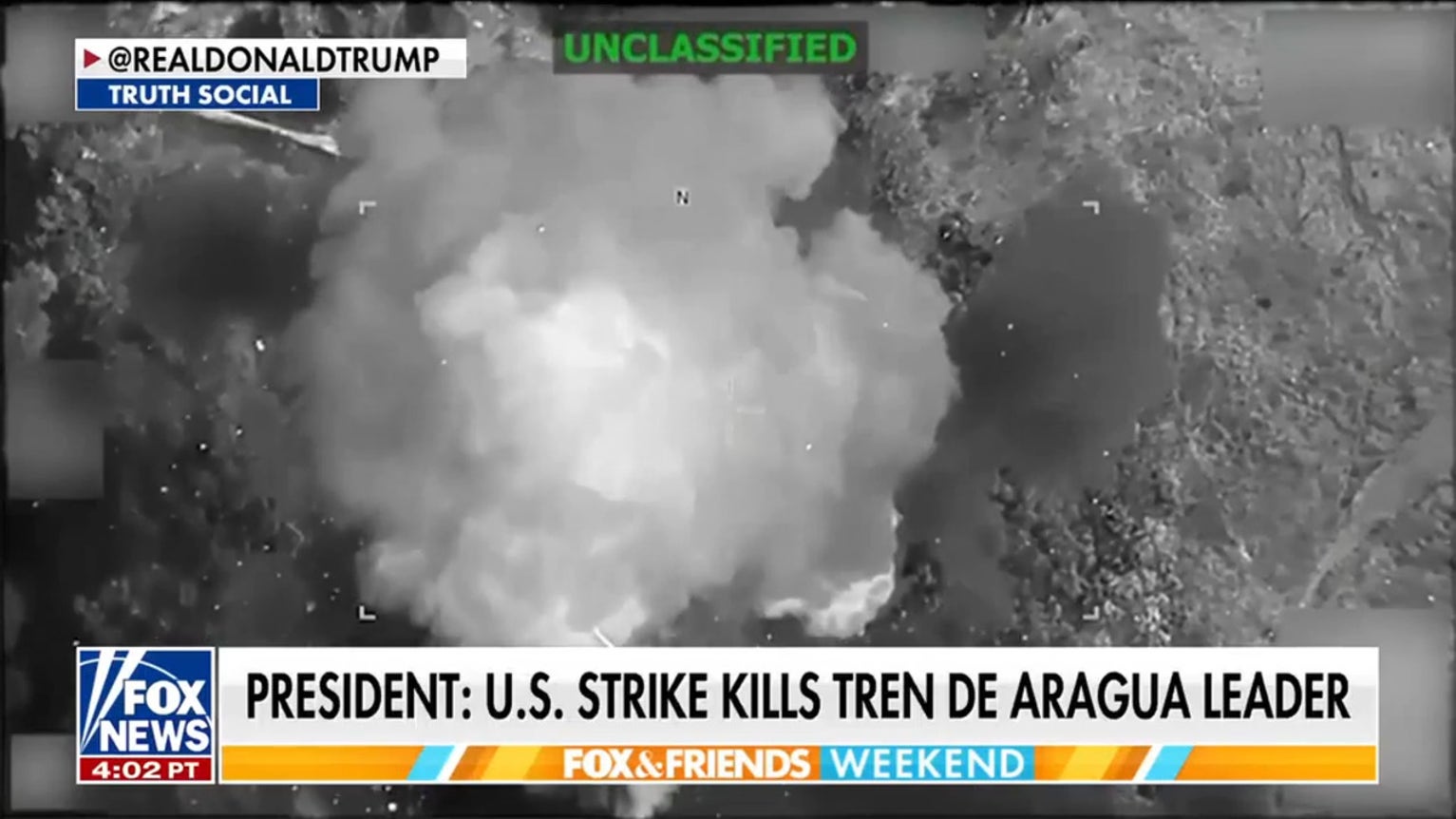 Donald Trump announces US strike kills Tren de Aragua leader, Iran deal close