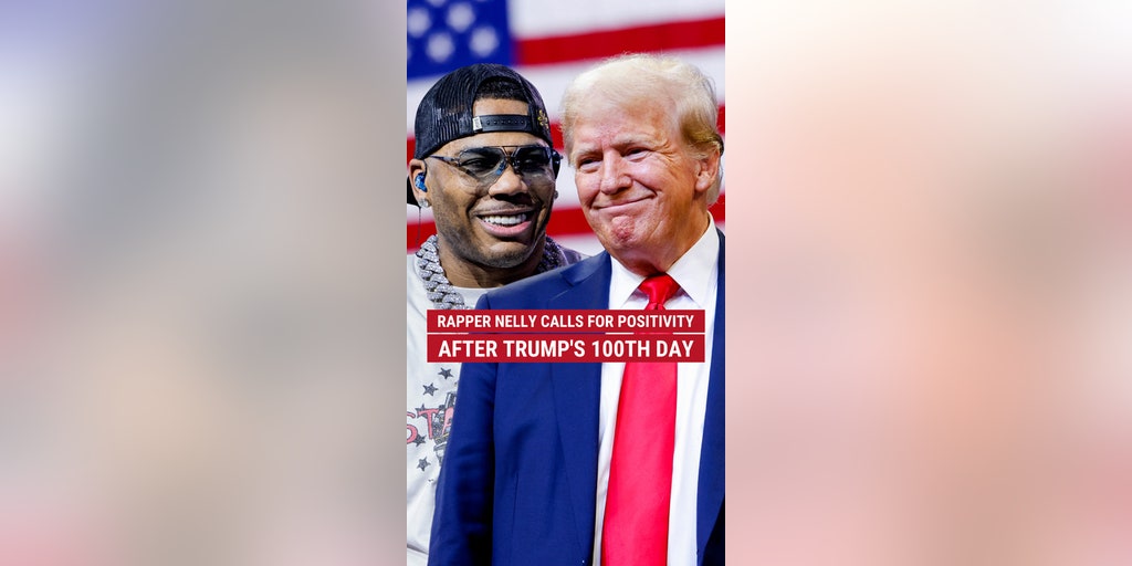 Rapper Nelly calls for positivity after Trump's 100th day