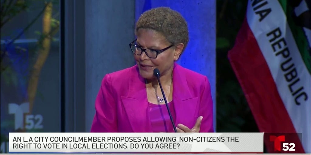 LA mayor candidates split on noncitizen voting as Bass says 'it depends'