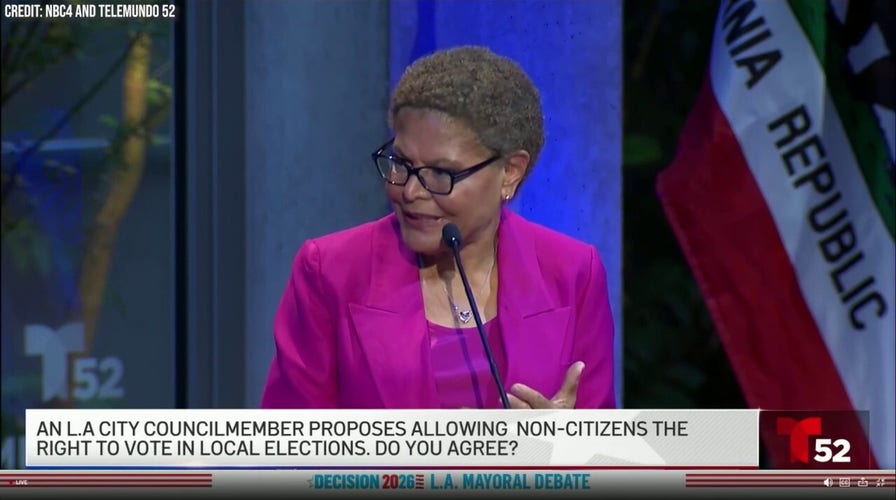 LA mayor candidates split on noncitizen voting as Bass says 'it depends'