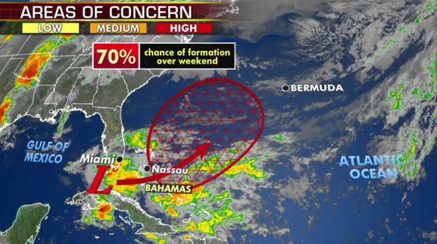 National forecast for Thursday, May 14