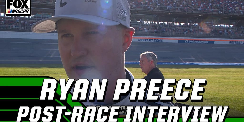Ryan Precce's post-race interview from Talladega Superspeedway | NASCAR on FOX