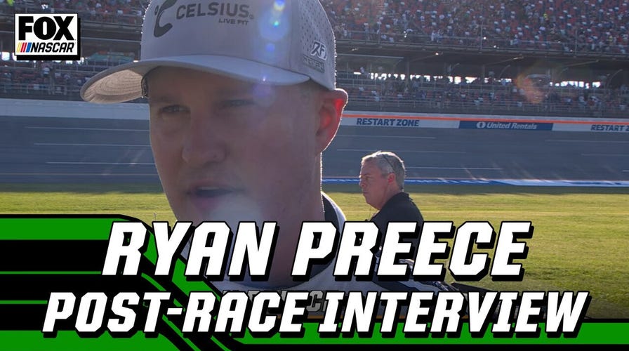 Ryan Precce's post-race interview from Talladega Superspeedway | NASCAR on FOX