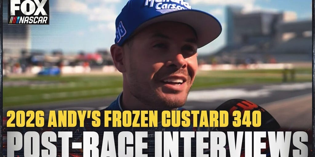 Kyle Larson, Justin Allgaier & More Interviews after the Andy's Frozen Custard 340 at Texas Motor Speedway 🎤 NASCAR on FOX