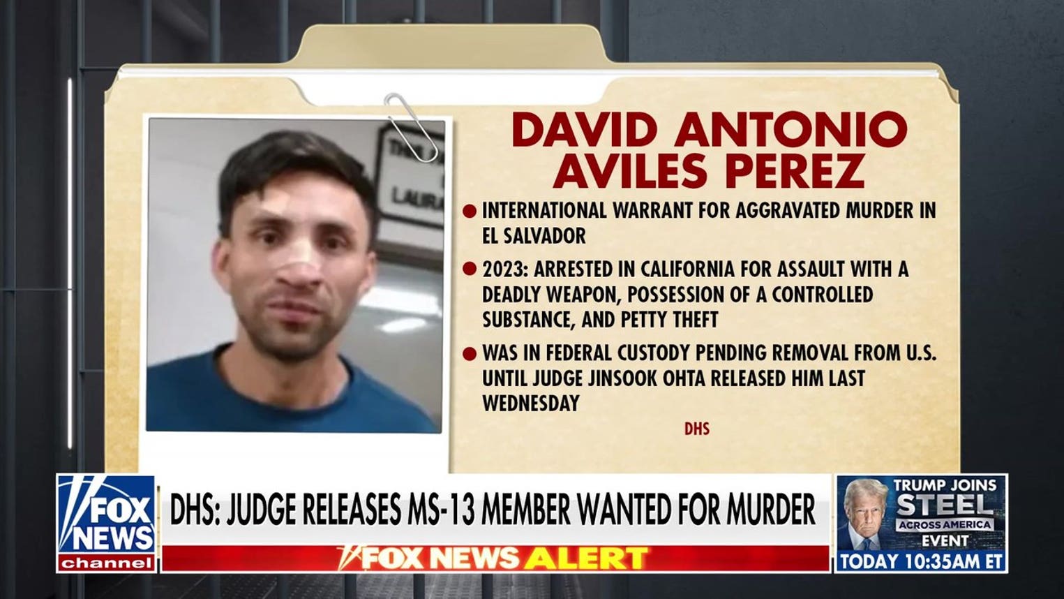 DHS general counsel slams judge's release of MS-13 member wanted for murder