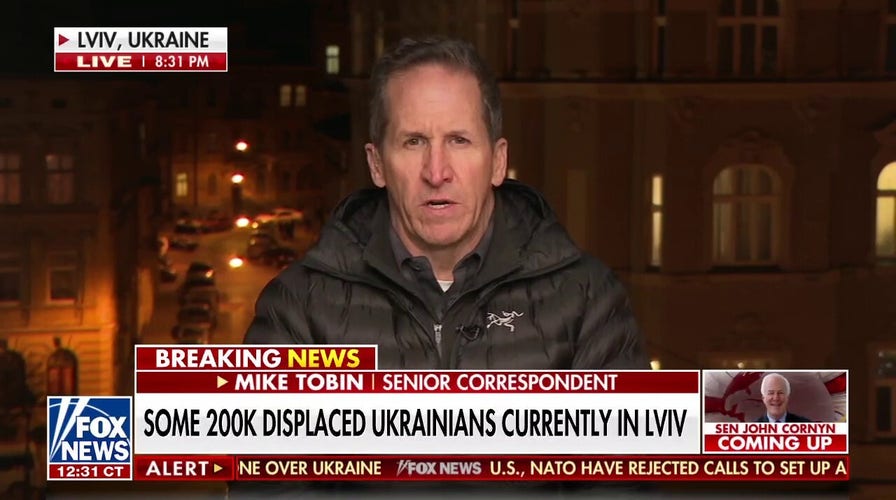 Ukrainian mayor says city of Lviv at capacity amid constant flow of refugees
