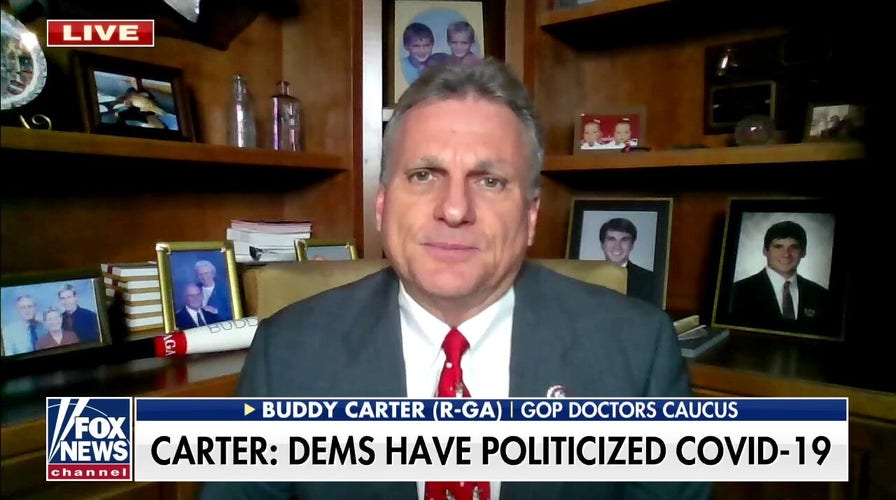 Rep. Buddy Carter slams Biden, Fauci for politicizing COVID 