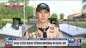 Minnesota teen hailed a ‘hometown hero’ after raising $70k for veteran memorial