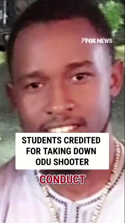 Students credited for taking ODU shooter: 'EXTREME BRAVERY'
