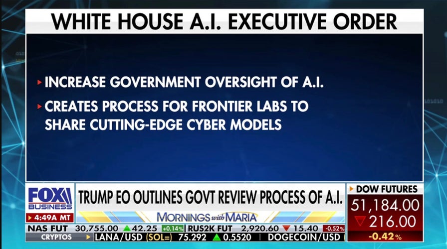 Trump signs executive order outlining government review process of AI 