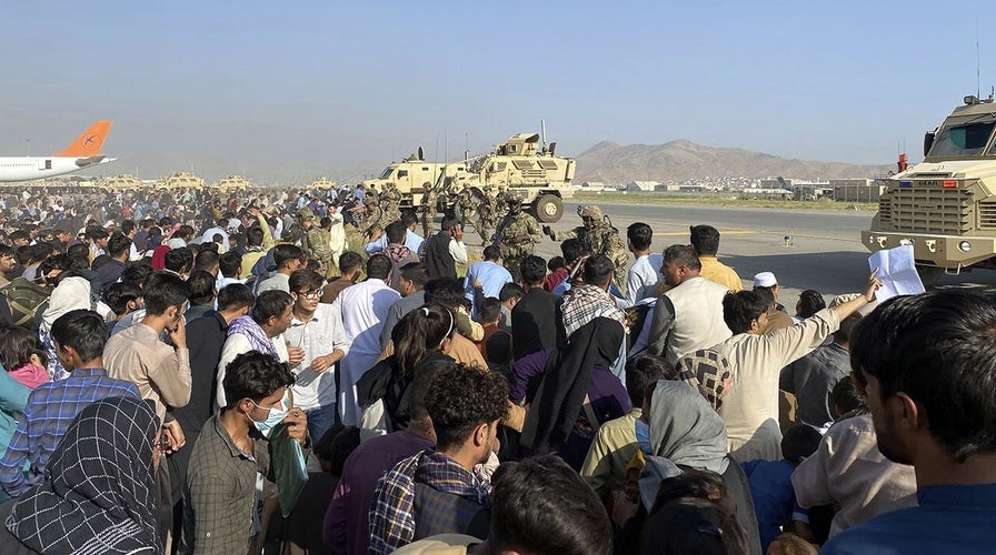 Large explosion reported at Kabul airport
