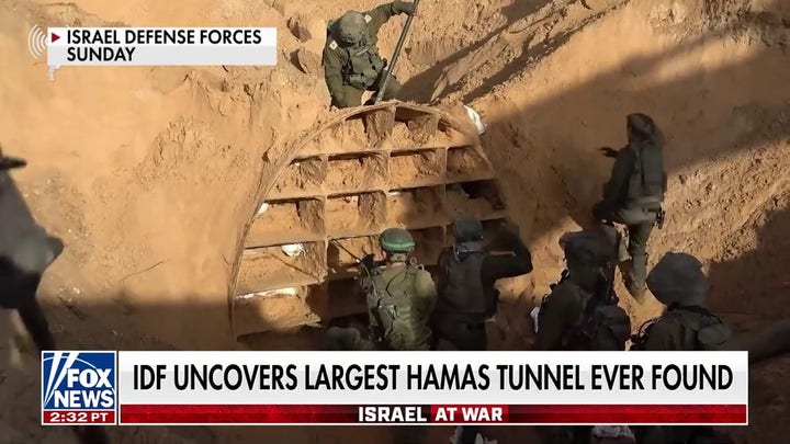 Israeli military uncovers largest Hamas tunnel ever found