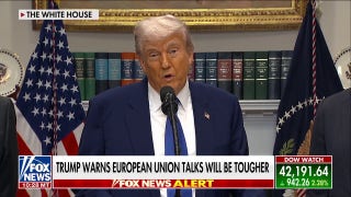 Trump warns trade talks with EU will be tough after reaching deal with China