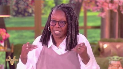 Co-hosts quickly clarify that Whoopi Goldberg called to 'change the regime' in America, not Iran