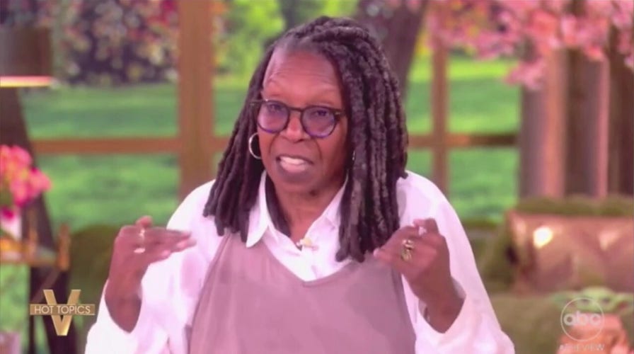 Co-hosts quickly clarify that Whoopi Goldberg called to 'change the regime' in America, not Iran
