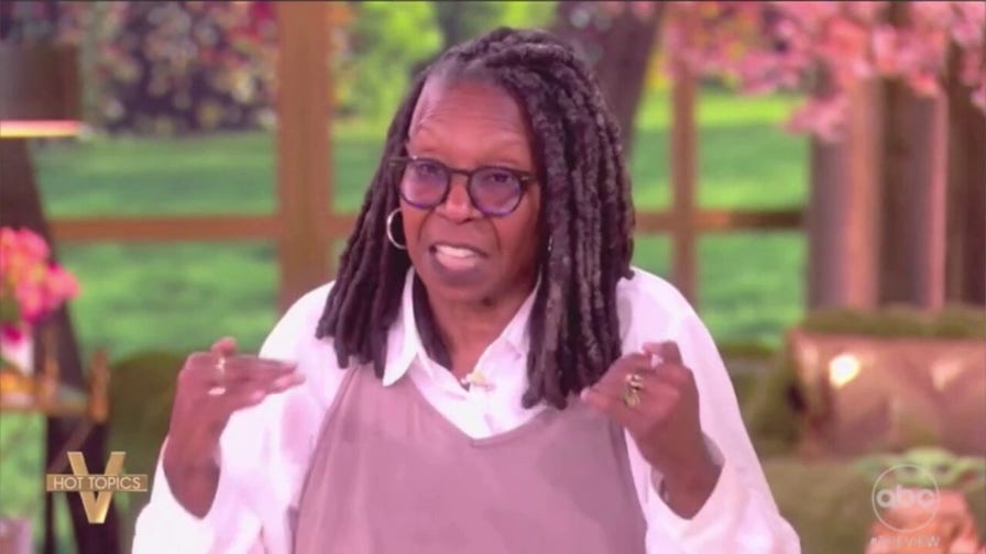 Co-hosts quickly clarify that Whoopi Goldberg called to 'change the regime' in America, not Iran