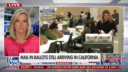 California election count delays persist as mail-in ballots continue arriving