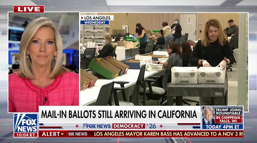 California election count delays persist as mail-in ballots continue arriving