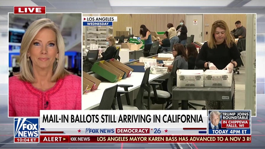 California election count delays persist as mail-in ballots continue arriving
