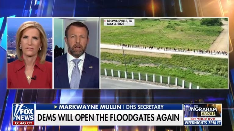 Markwayne Mullin disses Democrats' border policies