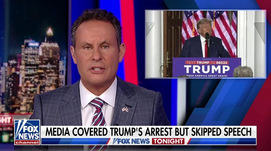 Brian Kilmeade: The same media outlets that used Trump for ratings refused to cover his speech