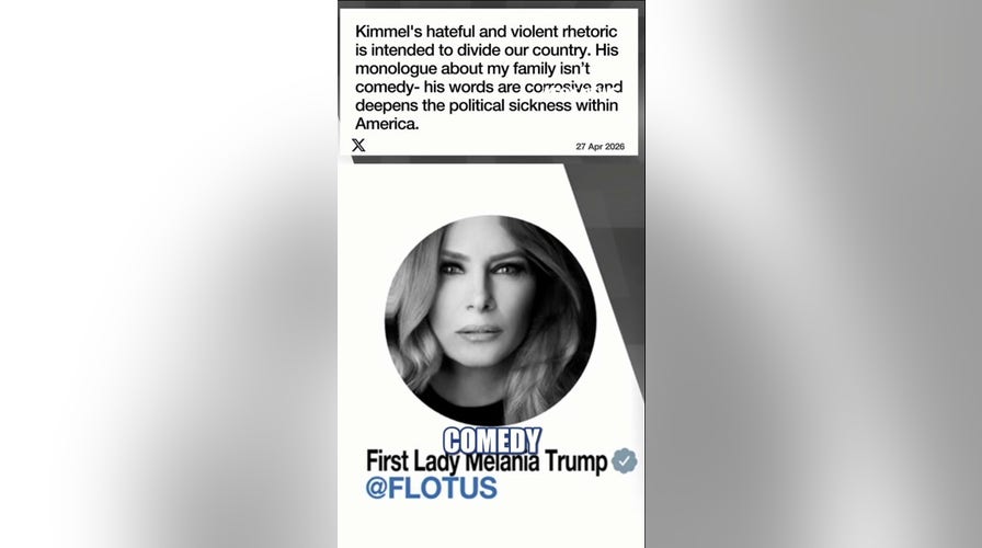 BREAKING: Melania Trump calls on ABC to 'take a stand' on Kimmel