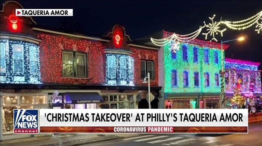 Philadelphia restaurant owner on adding thousands of Christmas lights to attract customers
