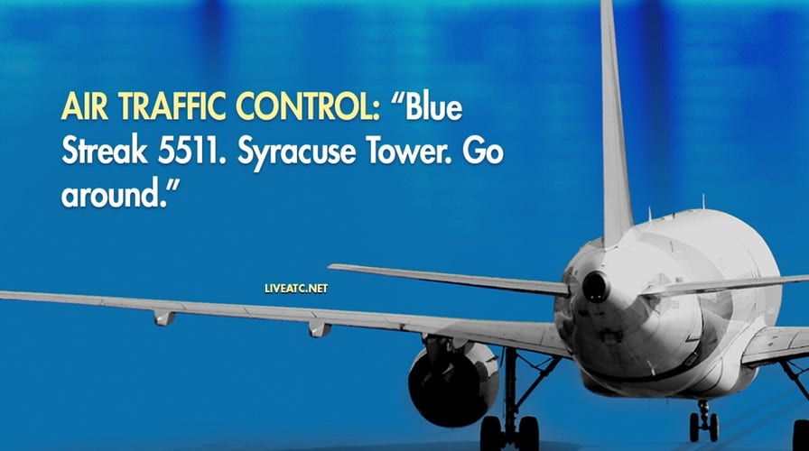 Audio reveals tense moments as departing, landing planes get close: 'Who's cleared to take off?'