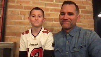 Young Tom Brady fan who beat brain cancer thanks QB for being his 'hero'