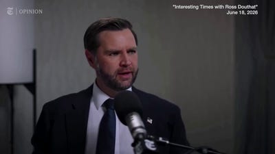 Vice President JD Vance warns Israelis they can't just 'kill' their way out of their national security issues