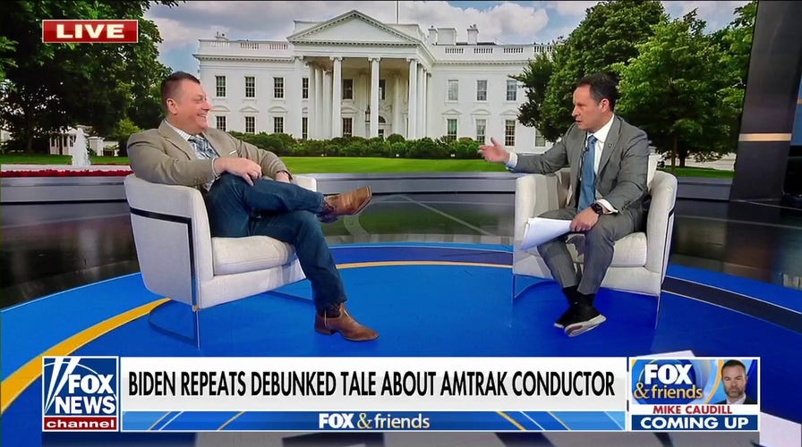 Jimmy Reacts To Biden Repeating His False Amtrak Story Again On 'Fox & Friends'