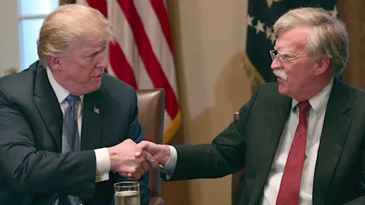 President Trump fires back at John Bolton over book
