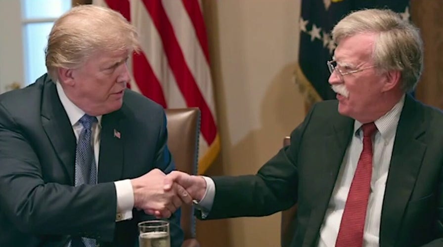 President Trump fires back at John Bolton over book
