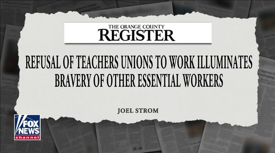 Teachers unions slowing returning to the classroom