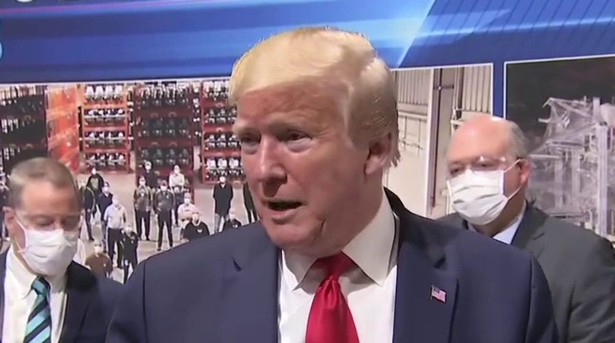 Trump: I had a mask on before I came out