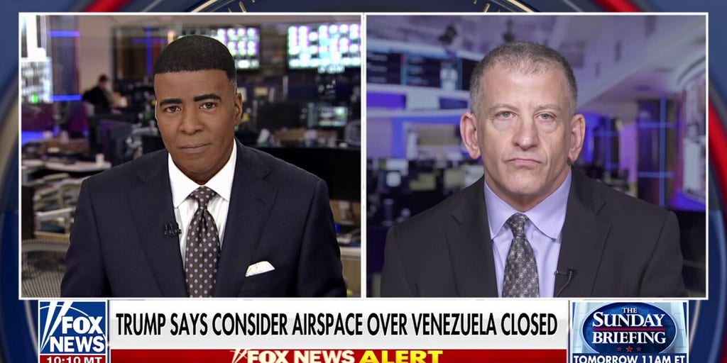 Trump warns Venezuela’s airspace is ‘closed’ amid cartel crackdown