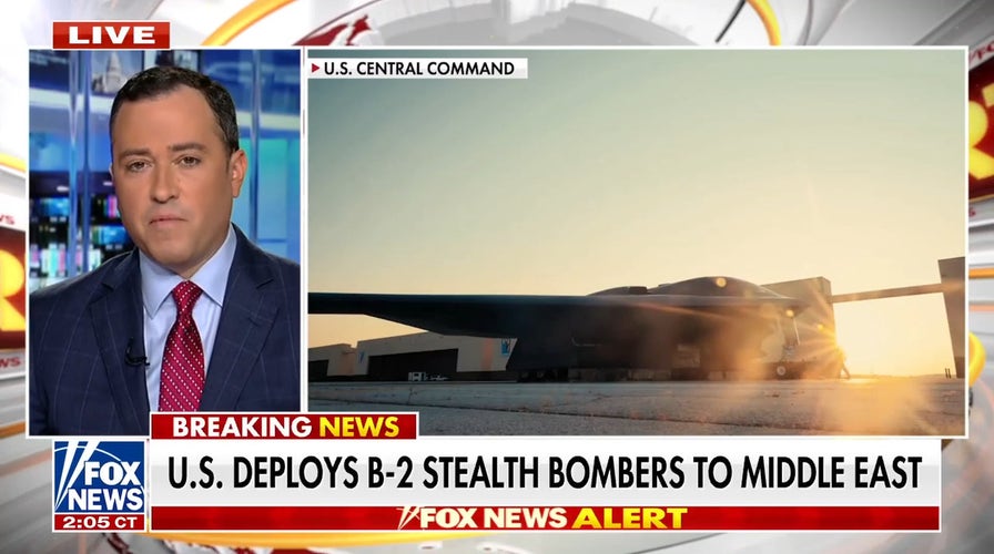 US military deploys B-2 stealth bombers to Middle East