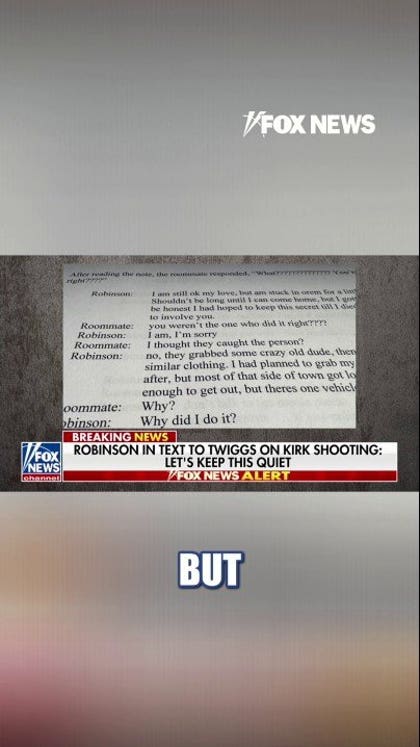 Tyler Robinson admitted to killing Charlie Kirk to an alleged lover: Report