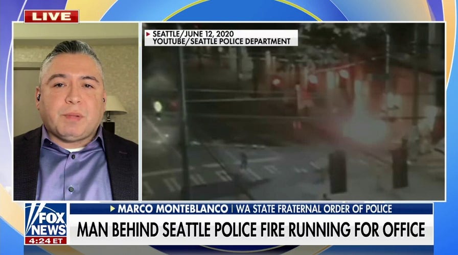 Man who set police precinct on fire running for office