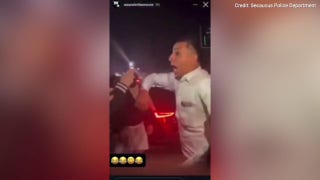 New Jersey police vehicles attacked with fireworks during wild Labor Day takeover