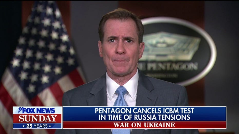 Pentagon’s Kirby refutes critics on canceled ICBM test: ‘There is no fear here’