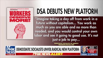 DSA platform: No Senate, no president, no bills