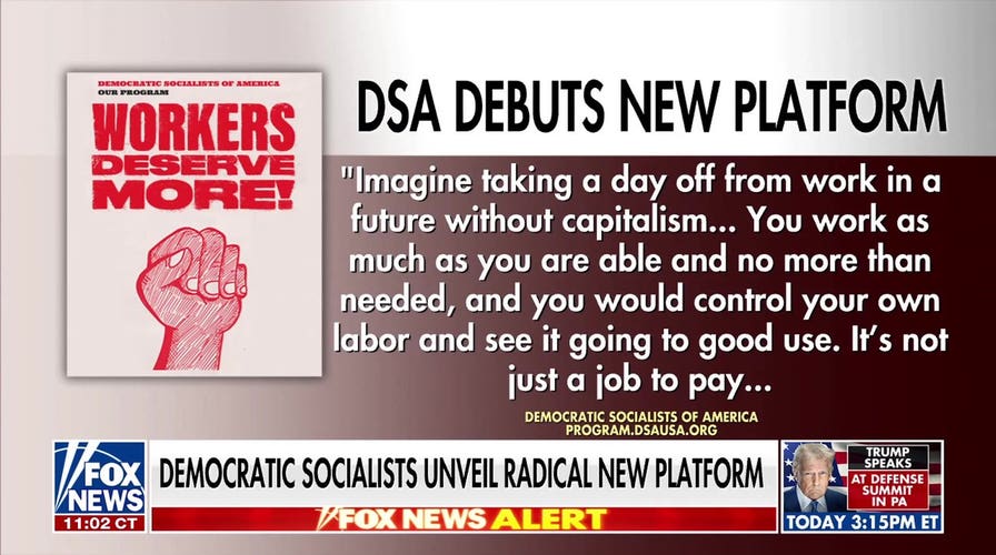 DSA platform: No Senate, no president, no bills