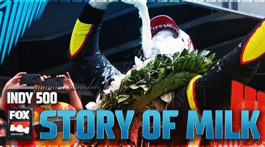 Why do INDY 500 winners drink milk in Victory Lane? | INDYCAR on FOX